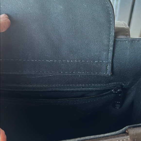 Kate Spade Brown Shoulder Bag with Textured Fabric - Picture 8 of 8